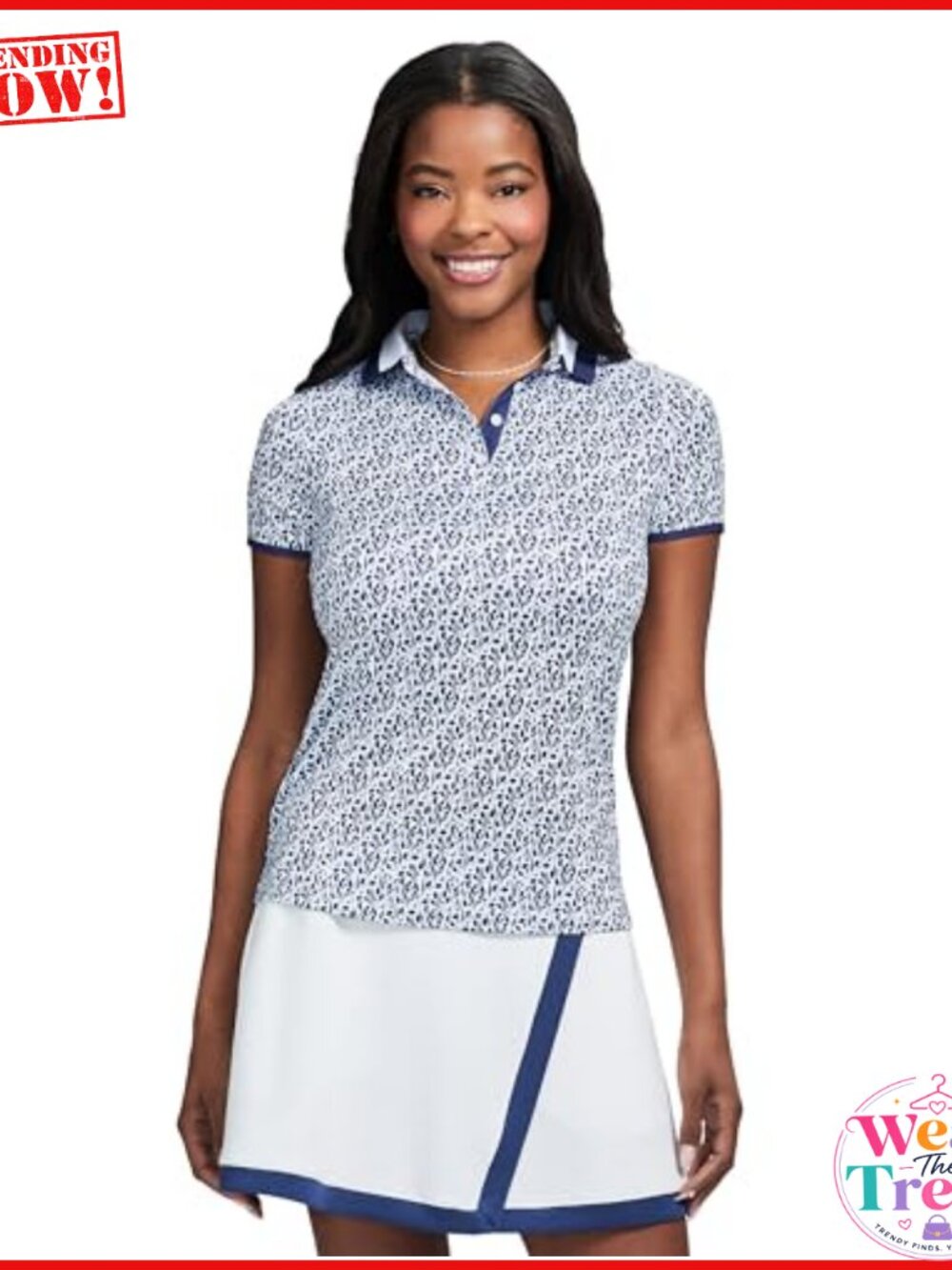 Women's Performance Stretch Polo Shirt Short Sleeve Moisture Wicking Golf